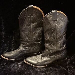 Black Western Cowboy Boots